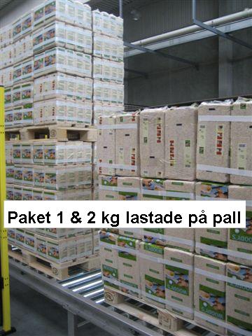 1 & 2 kg sp&aring;nbalpaket p&aring; pall