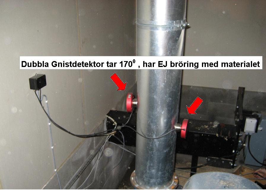 dubbla  gnistdetektorer
