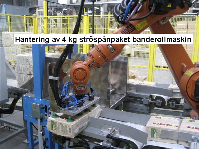 hantering av 4kg str&ouml;sp&aring;npaket banderoll
